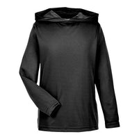 Team 365 Youth Zone Performance Hooded Long Sleeve T-Shirt