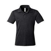 Team 365 Youth Zone Sonic Heather Performance Polo
