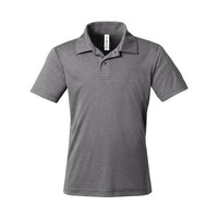 Team 365 Youth Zone Sonic Heather Performance Polo