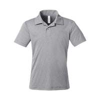 Team 365 Youth Zone Sonic Heather Performance Polo