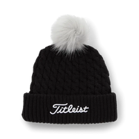 Titleist Cable Knit Pom Pom Beanie - Womens