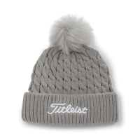 Titleist Cable Knit Pom Pom Beanie - Womens