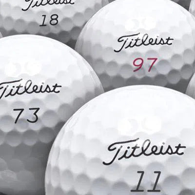 Titleist Custom Number Upcharge