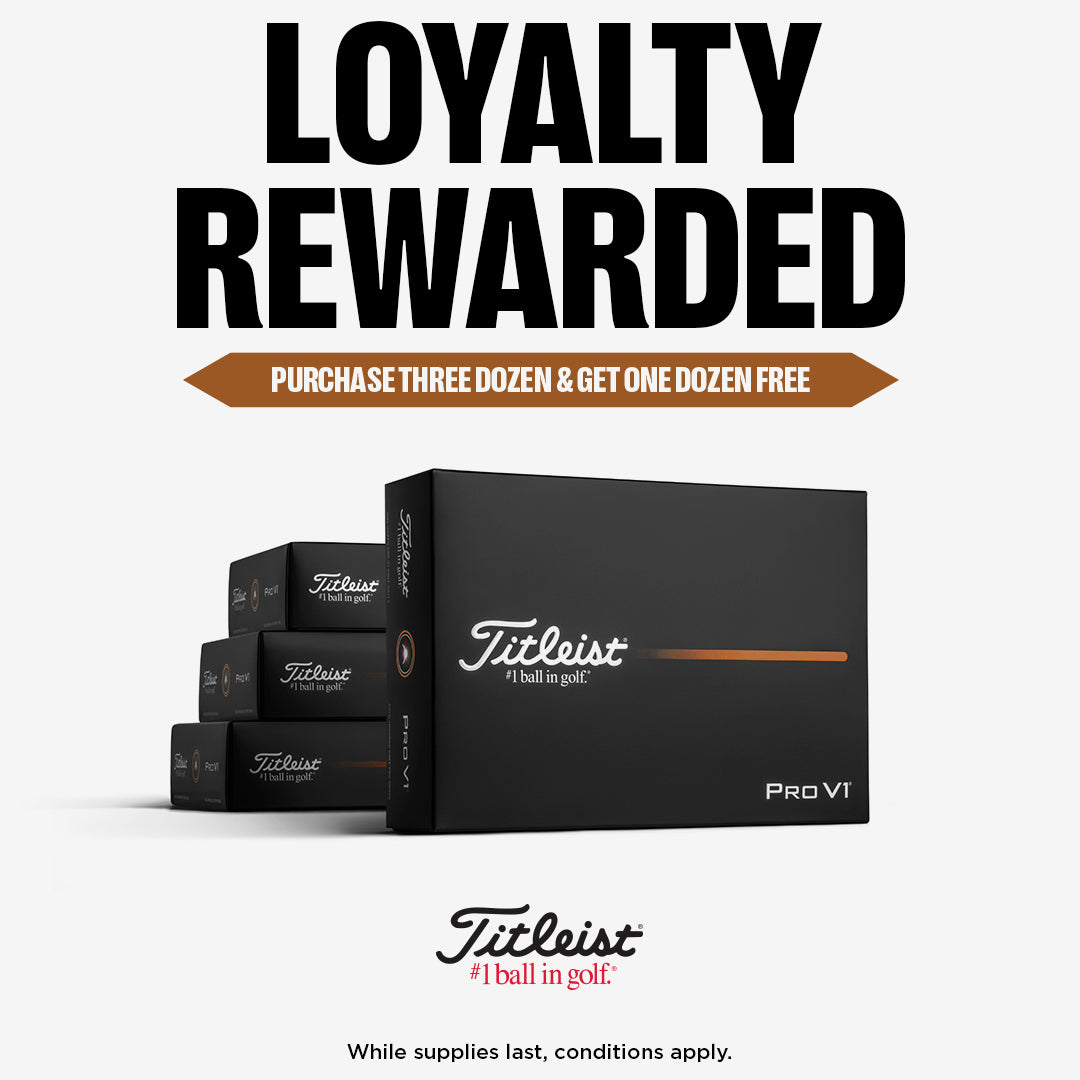 2025 Titleist Loyalty Rewarded - Buy 3 Get 1 Free