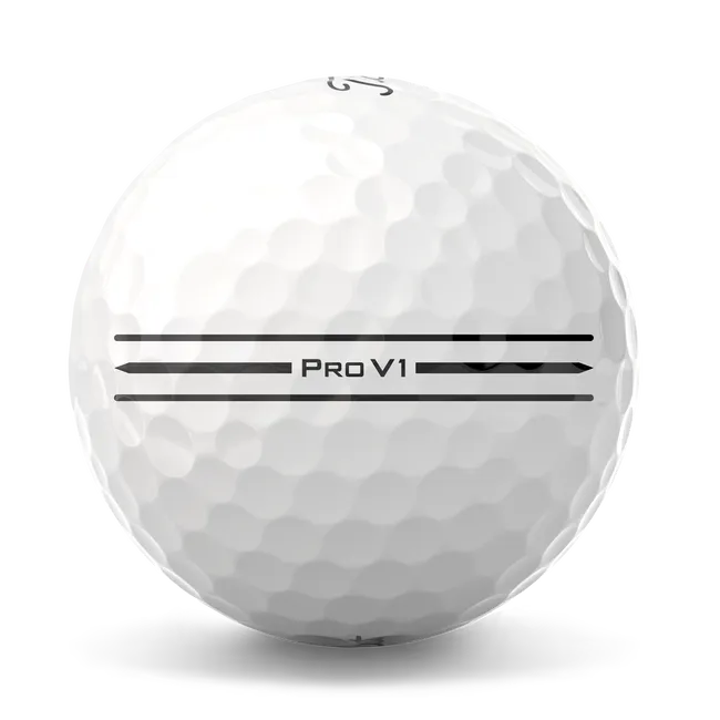 Titleist Pro V1 Enhanced Alignment Golf Balls 2025 - One Dozen