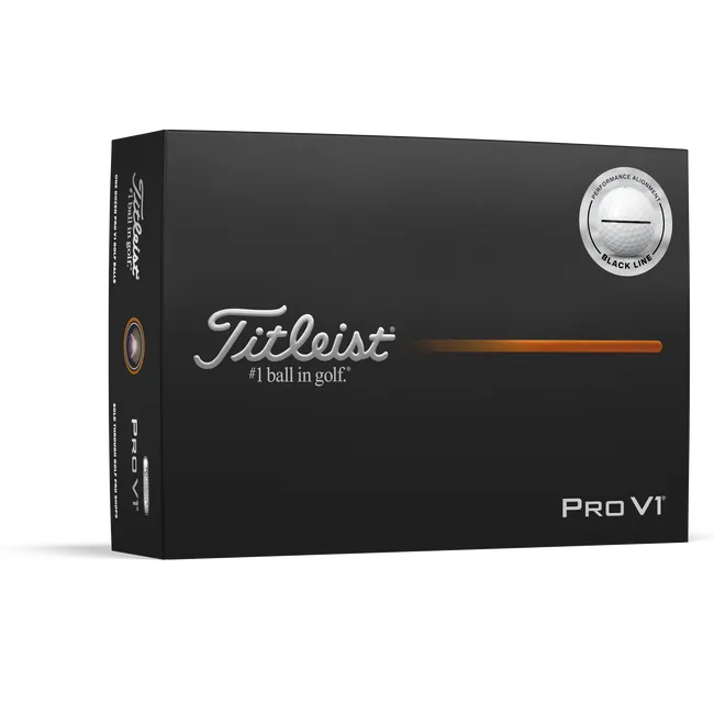 Titleist Pro V1 Golf Balls Performance Alignment 2025 - One Dozen