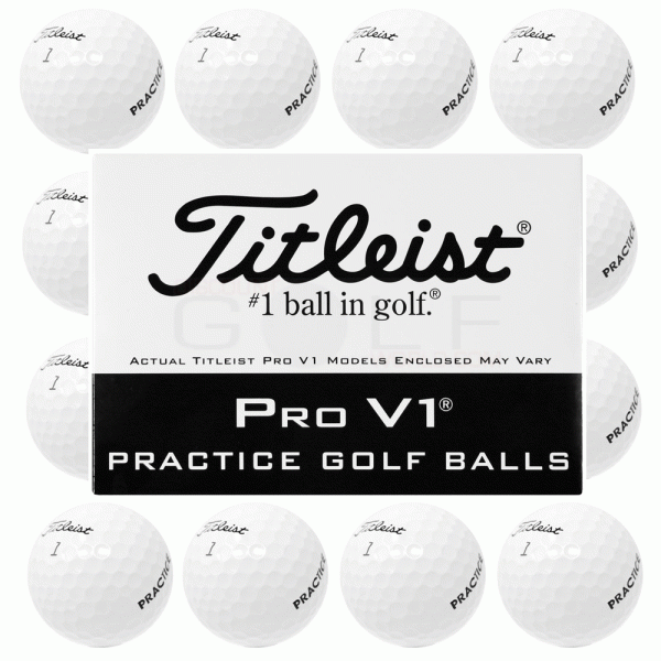 Pro V1 PRACTICE 2ダース Titleist Pro V1 Practice Balls NEW - 2 Dozen - Canadian Pro Shop
