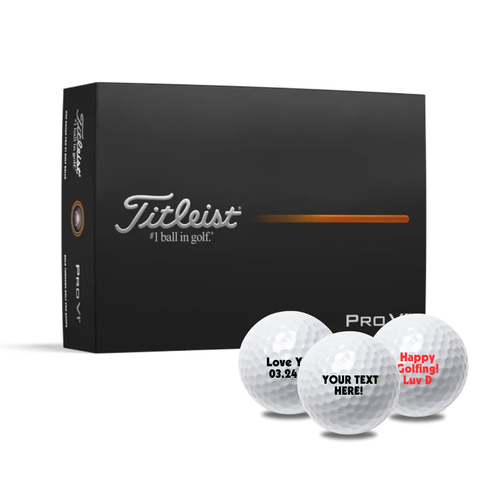 Titleist Pro V1 | Pro V1x Personalized Golf Balls