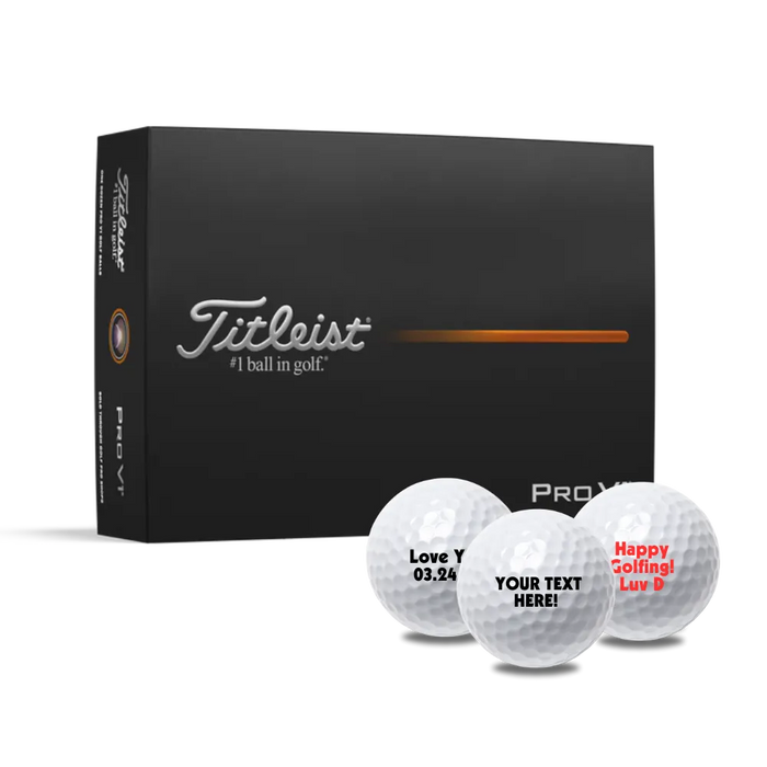 Titleist Pro V1 | Pro V1x Personalized Golf Balls