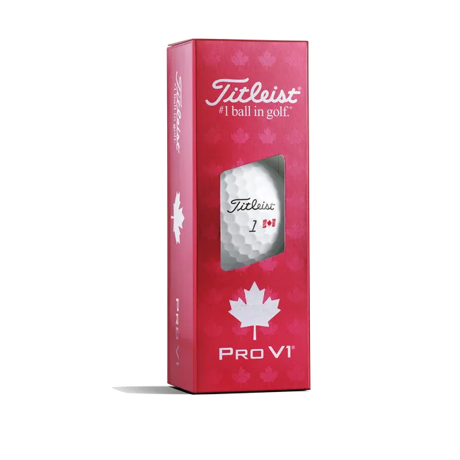 Titleist Pro V1 Special Edition Canada Golf Balls Dozen