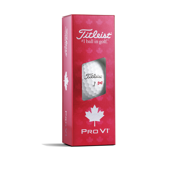Titleist Pro V1 Special Edition Canada Golf Balls Dozen