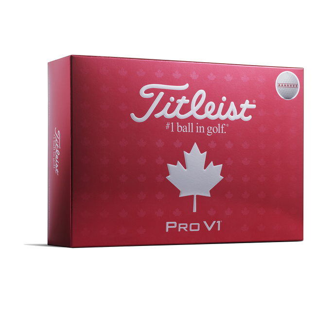 Titleist Pro V1 Special Edition Canada Golf Balls Dozen