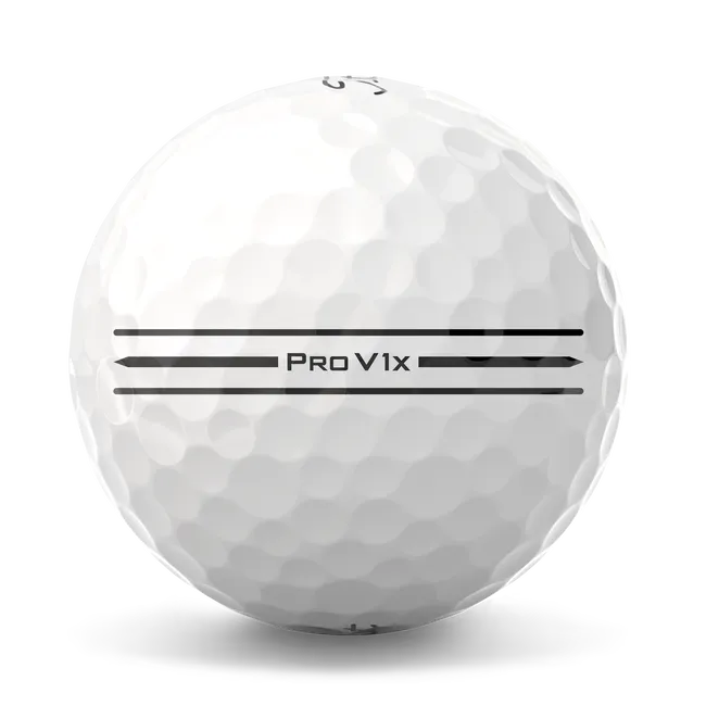 Titleist Pro V1x Enhanced Alignment Golf Balls 2025 - One Dozen