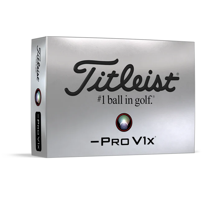 Titleist Pro V1x Left Dash Golf Balls 2024 - 4 Dozen Pack