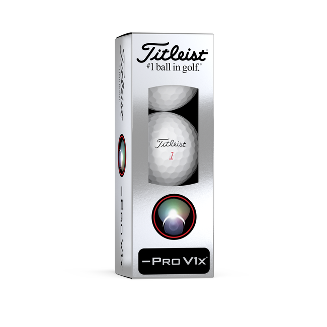 Titleist Pro V1x Left Dash Golf Balls - 2024