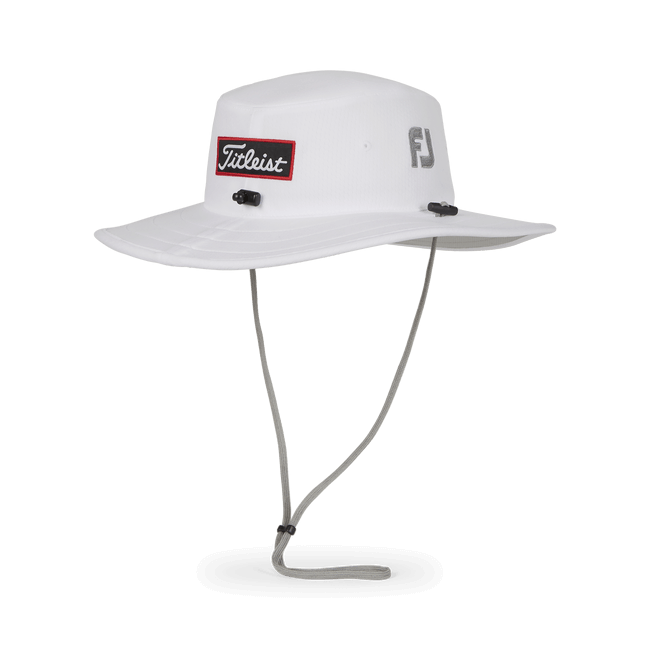 Titleist Golf Tour Aussie Hat Legacy Collection Black/White at