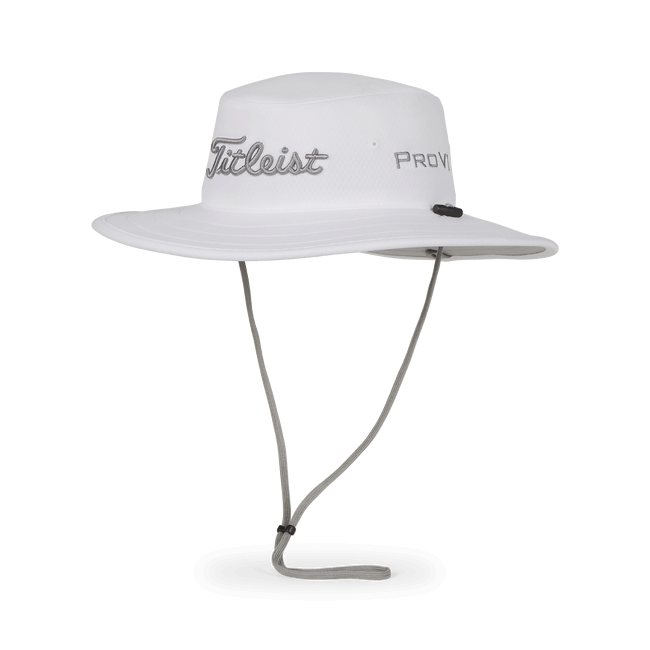 Titleist Tour Aussie Bucket Hat - Mens - White/Black