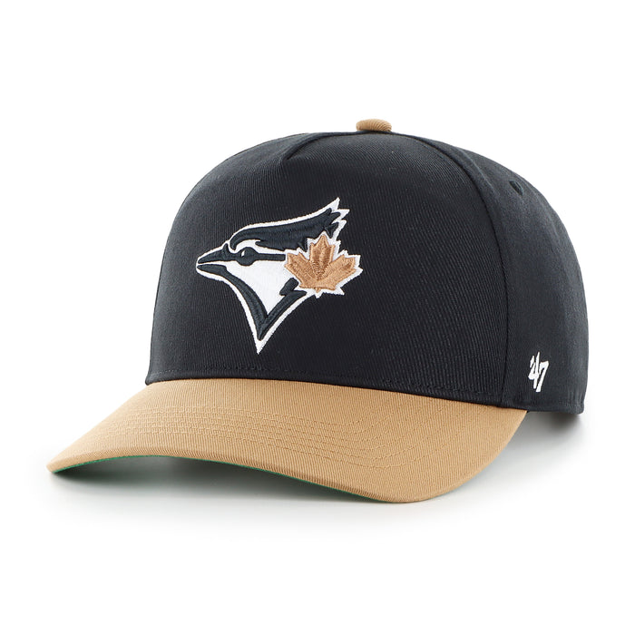 Toronto Blue Jays '47 Brand Hitch Black/Tan Golden Age Replica Hat - Pre-Order