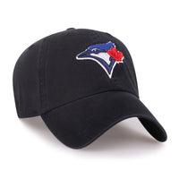Toronto Blue Jays '47 Clean Up Cap - Black with Team Colour Logo