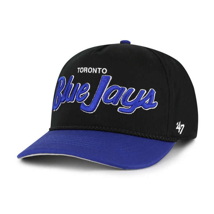 Toronto Blue Jays '47 Crosstown Script Two-Tone Hitch - Black