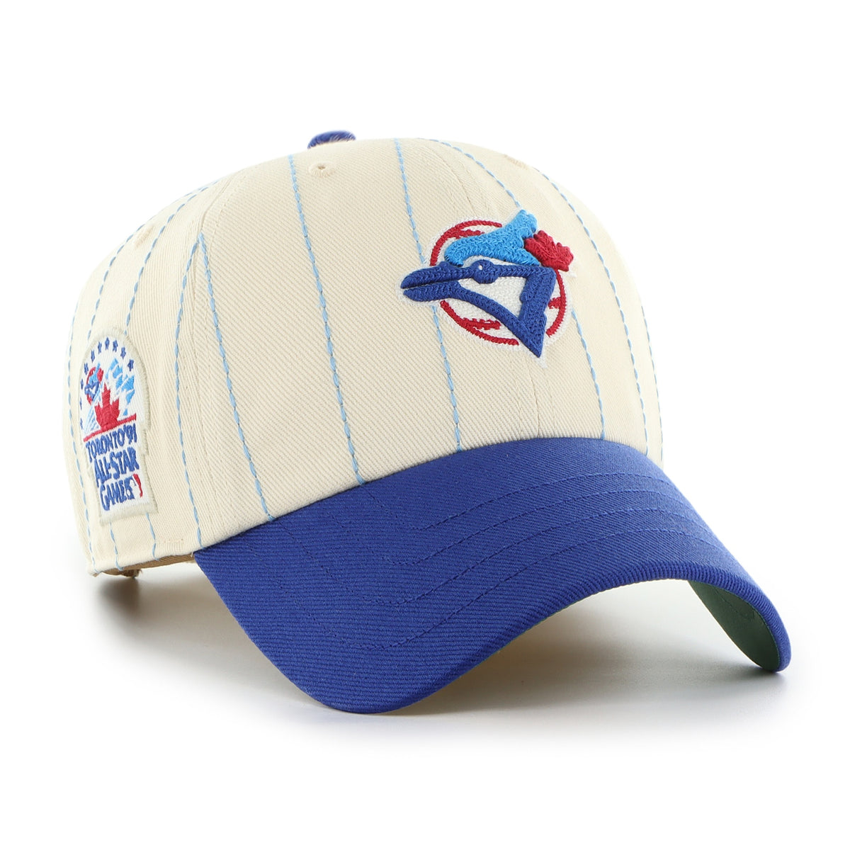 Toronto Blue Jays '47 Rawlings Pinstripe Clean Up