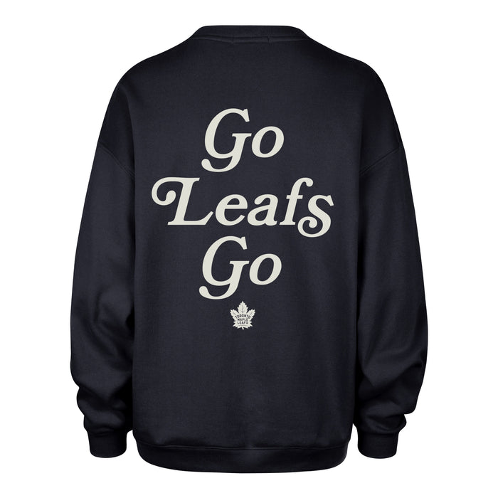 Toronto Maple Leafs '47 Shout It Out Women's Oversized Crew