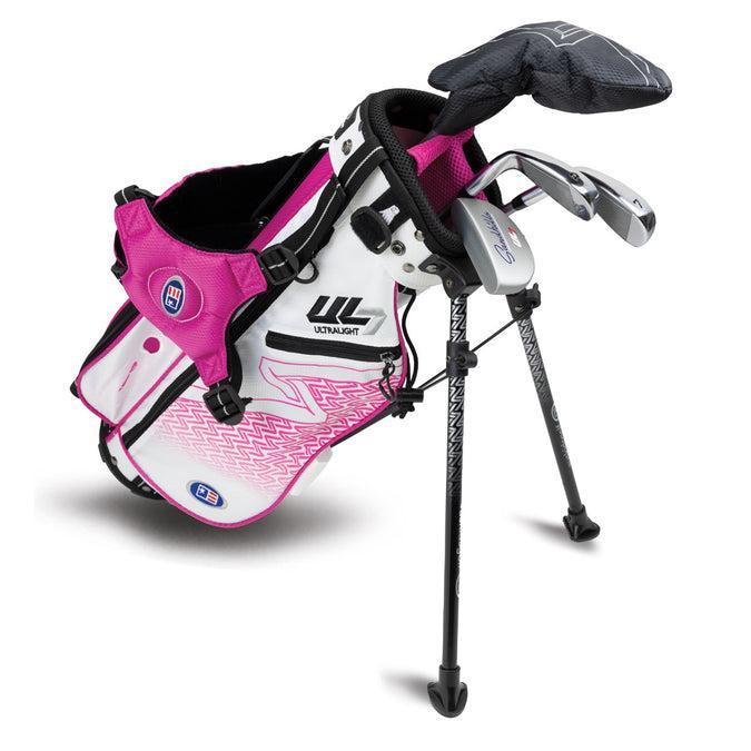 US Kids Golf Ultralight 7 Set - 42-inch - Junior 4 Club Set with Stand Bag