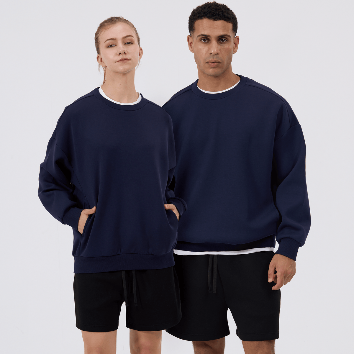 Levelwear Luxe Signature Crew - Navy
