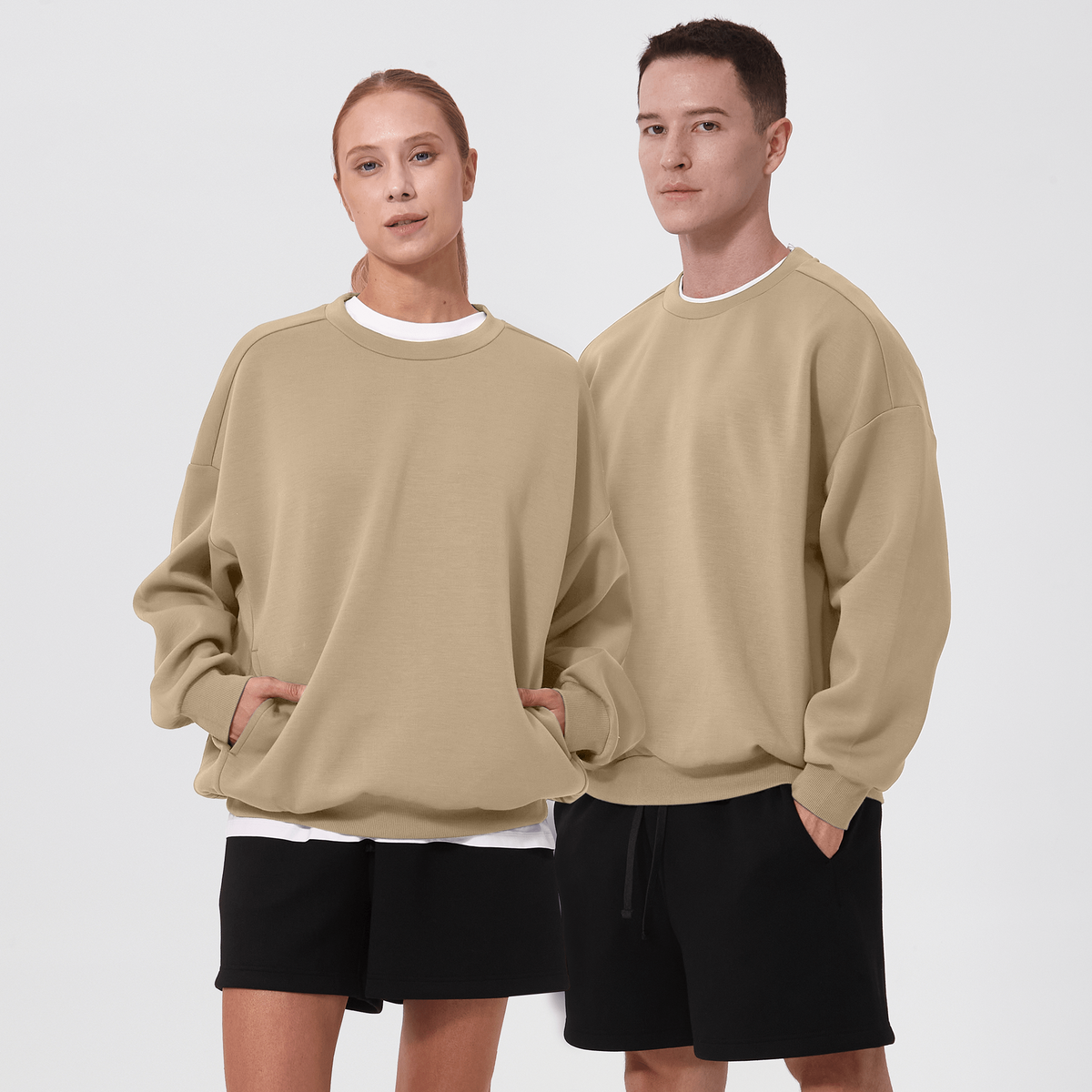 Levelwear Luxe Signature Crew - Candied Ginger