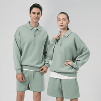 Levelwear Luxe Signature 1/4 Zip - Iceberg Green