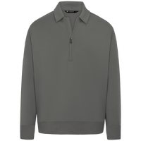 Levelwear Luxe Signature 1/4 Zip - Grey Stone