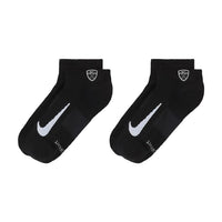 Nike Multiplier Low Golf Quarter Socks - Black - 2 Pairs