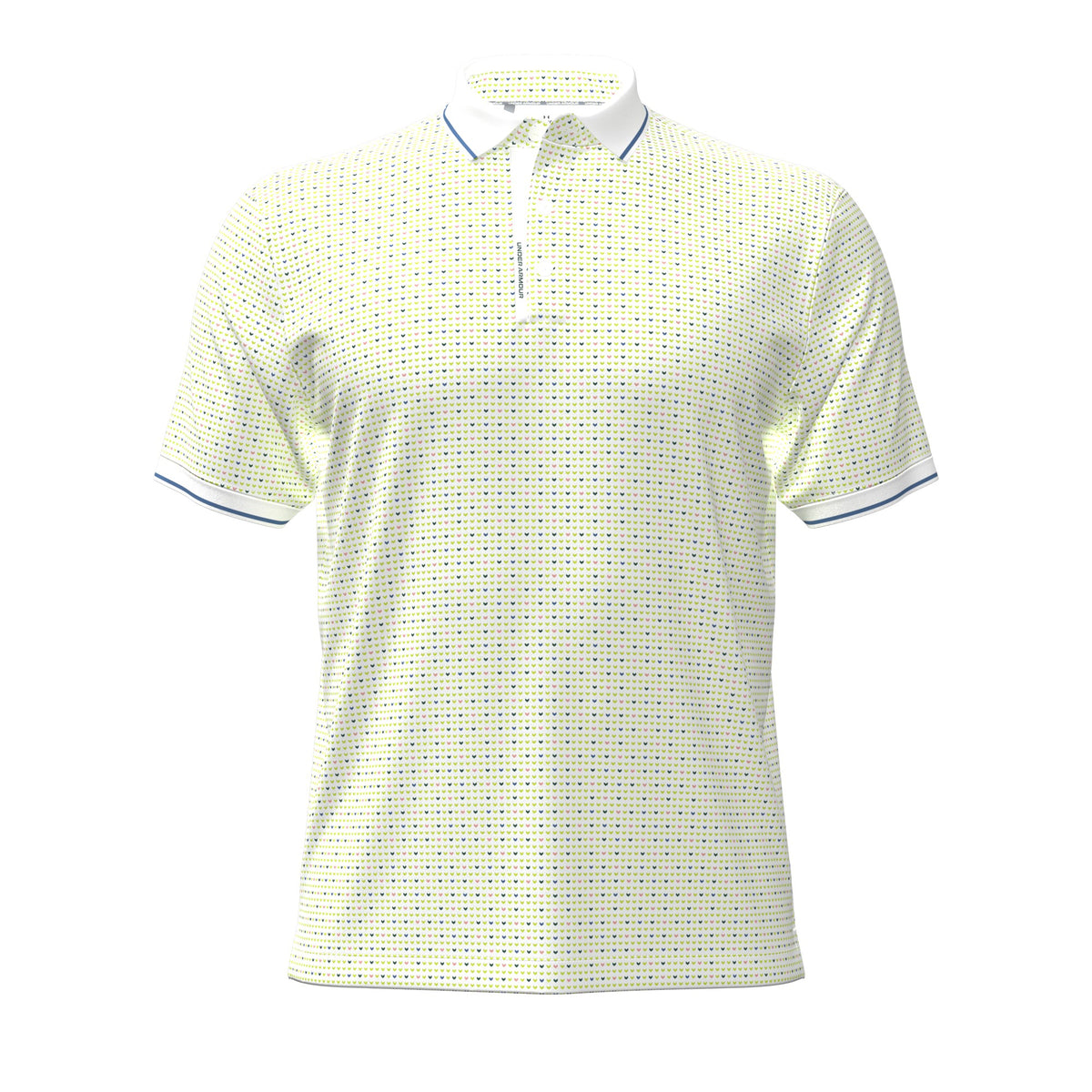 Under Armour ArmourDry Print Rib Golf Polo - Mens