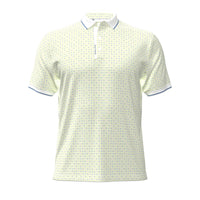 Under Armour ArmourDry Print Rib Golf Polo - Mens