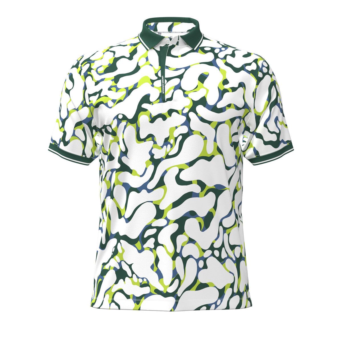 Under Armour ArmourDry Print Rib Golf Polo - Mens