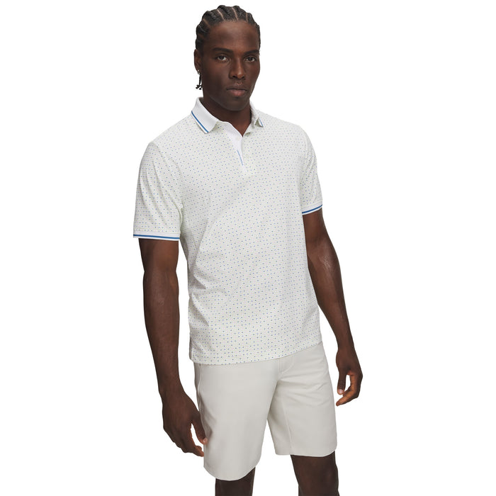 Under Armour ArmourDry Print Rib Golf Polo - Mens