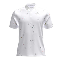 Under Armour ArmourDry Printed Golf Polo - Mens