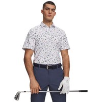 Under Armour ArmourDry Printed Golf Polo - Mens