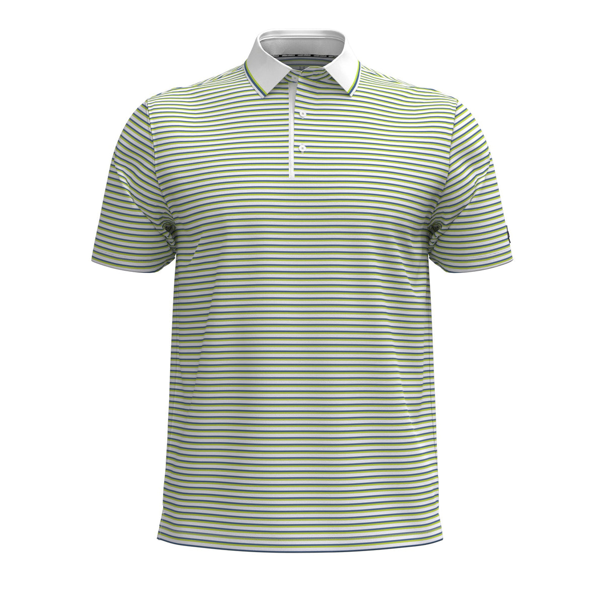 Under Armour ArmourDry Rib Stripe Golf Polo - Mens