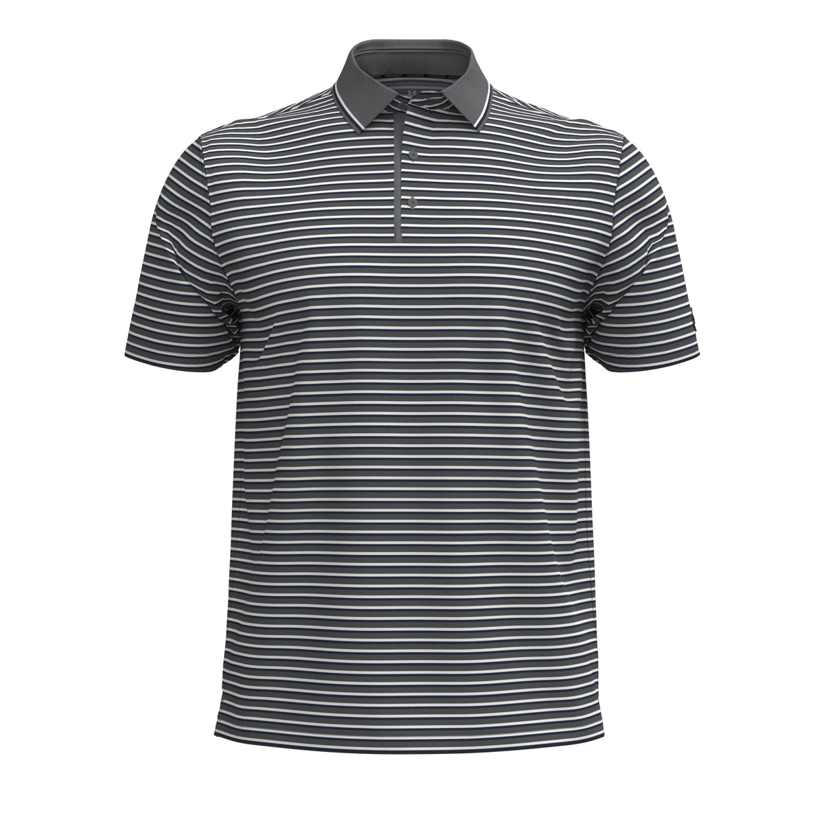 Under Armour ArmourDry Rib Stripe Golf Polo - Mens