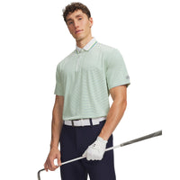 Under Armour ArmourDry Rib Stripe Golf Polo - Mens
