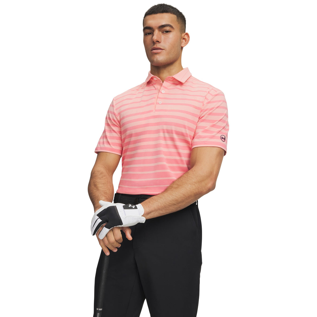 Under Armour ArmourDry Stripe Golf Polo - Mens