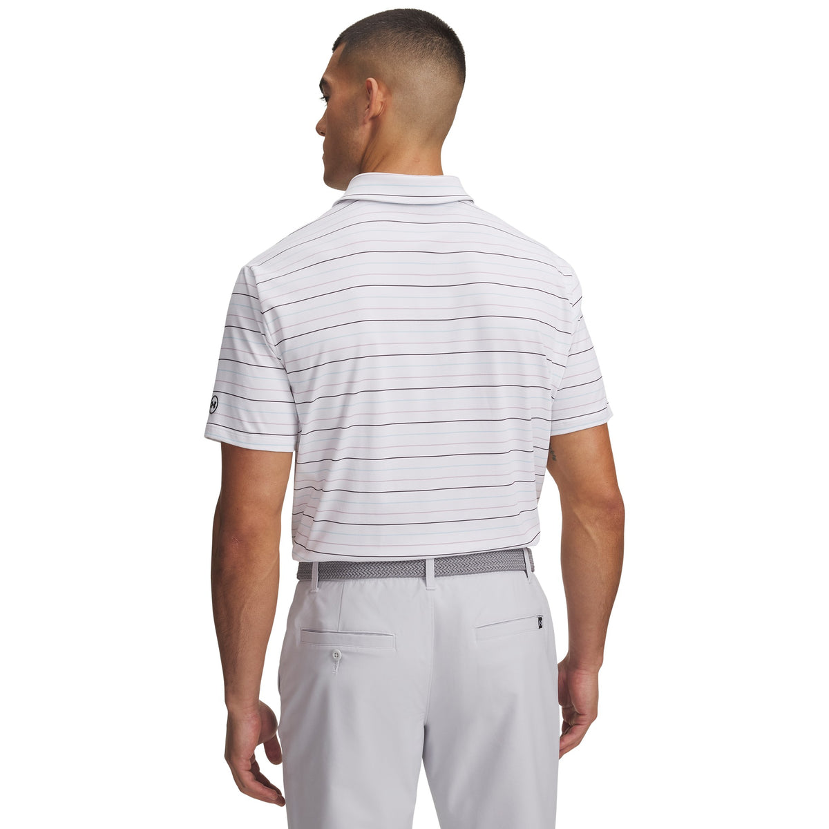 Under Armour ArmourDry Stripe Golf Polo - Mens