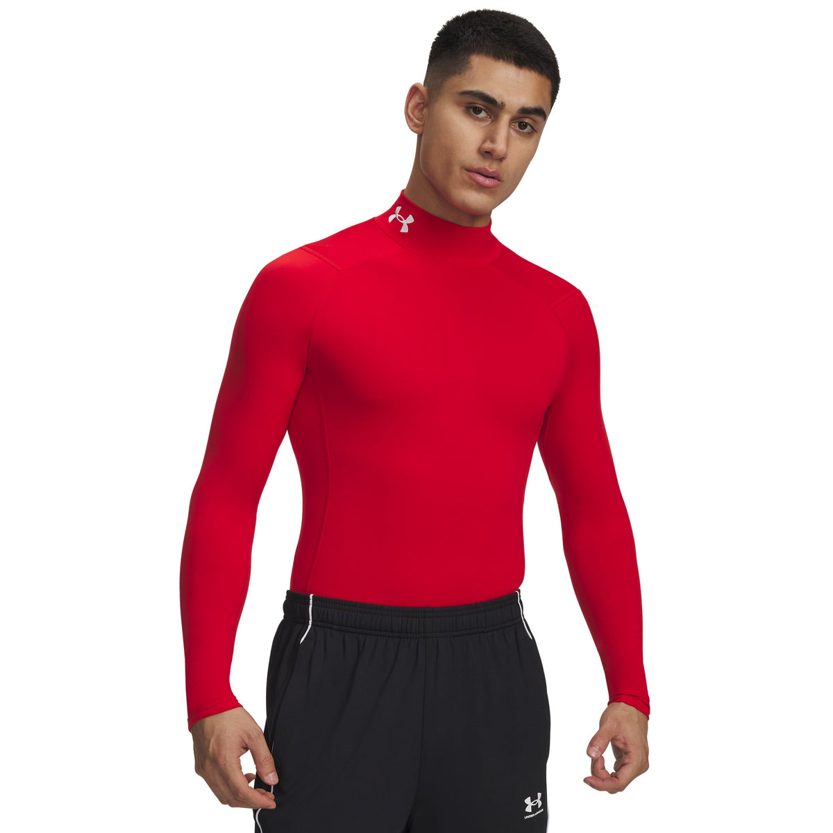 Under Armour ColdGear Compression Mock Long Sleeve - Mens