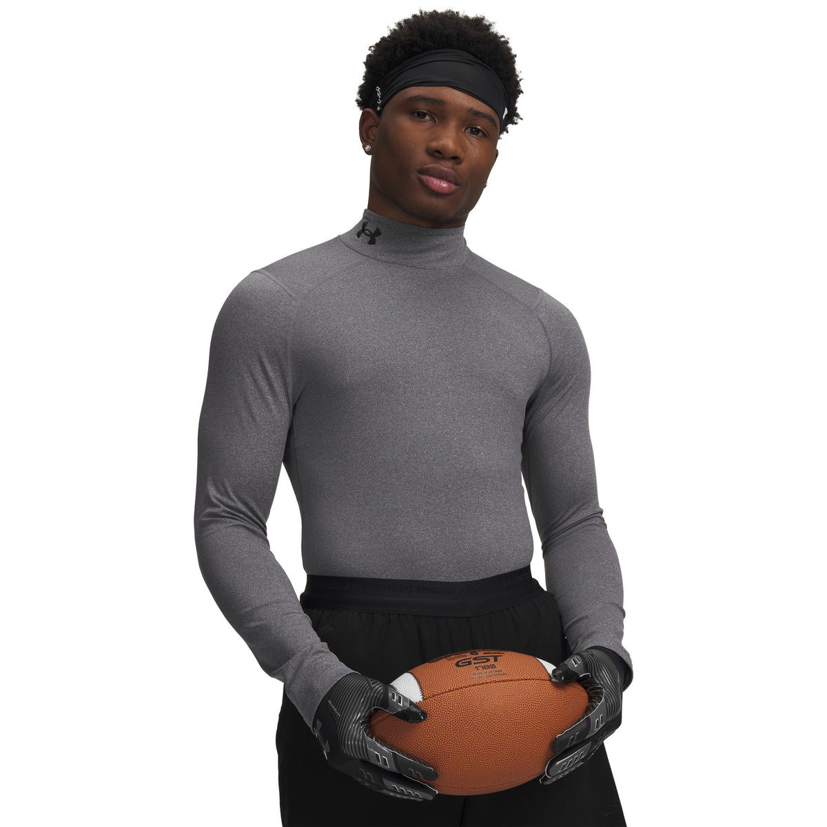 Under Armour ColdGear Compression Mock Long Sleeve - Mens