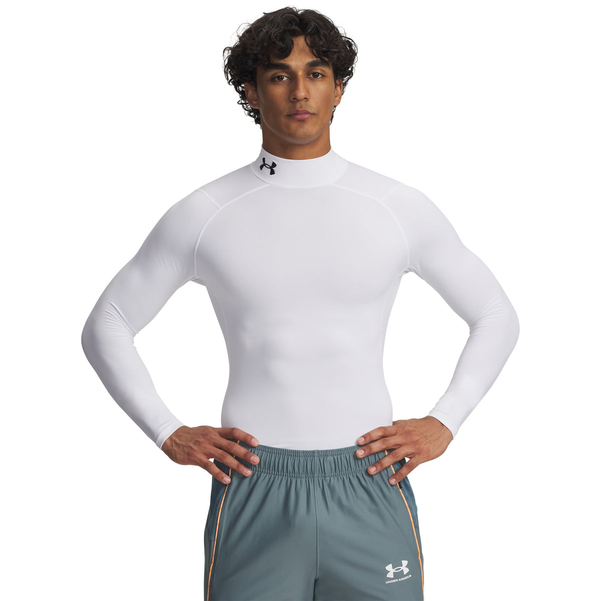 Under Armour ColdGear Compression Mock Long Sleeve - Mens