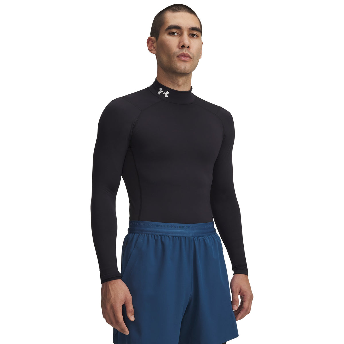 Under Armour ColdGear Compression Mock Long Sleeve - Mens