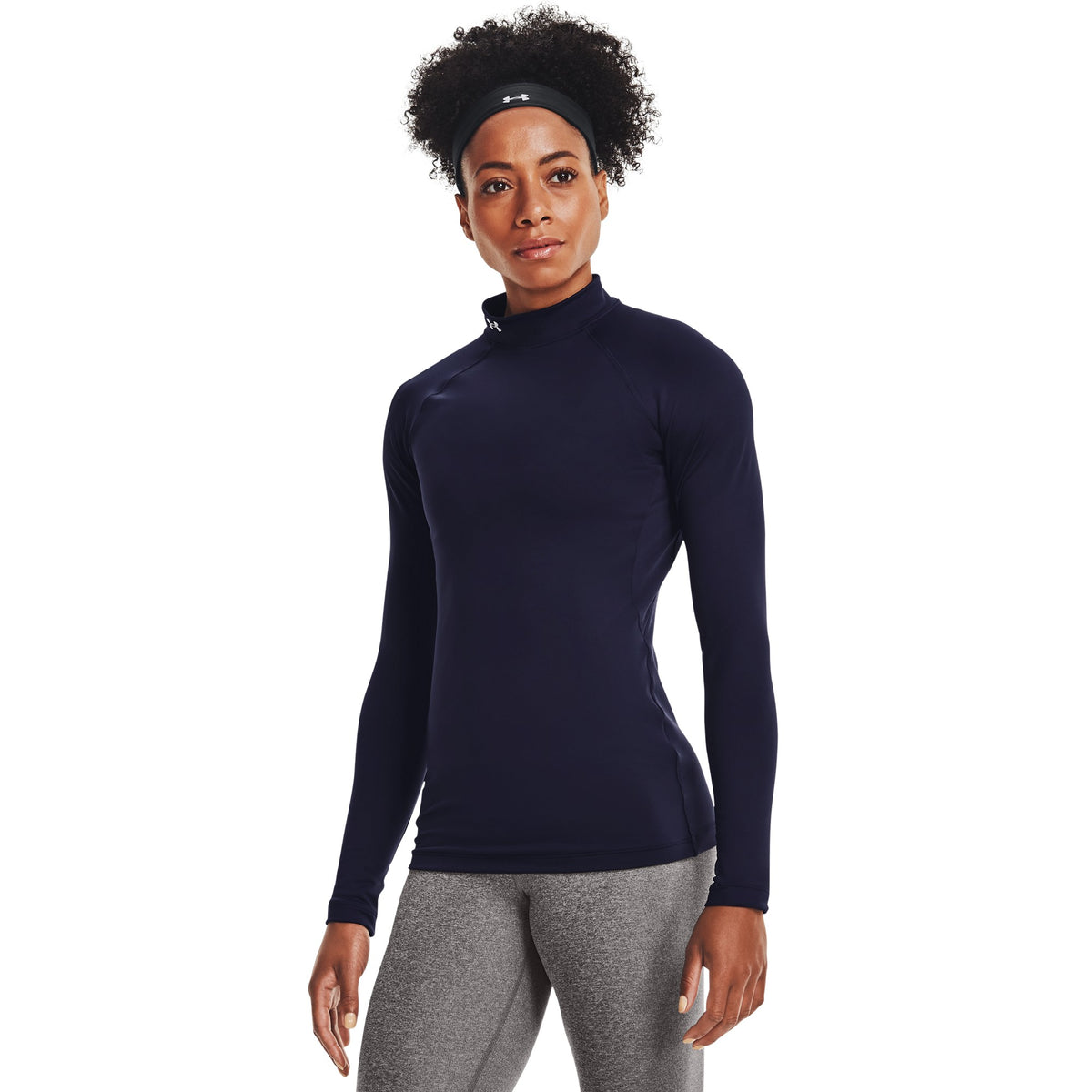 Under Armour ColdGear Mock Neck Long Sleeve - Womens
