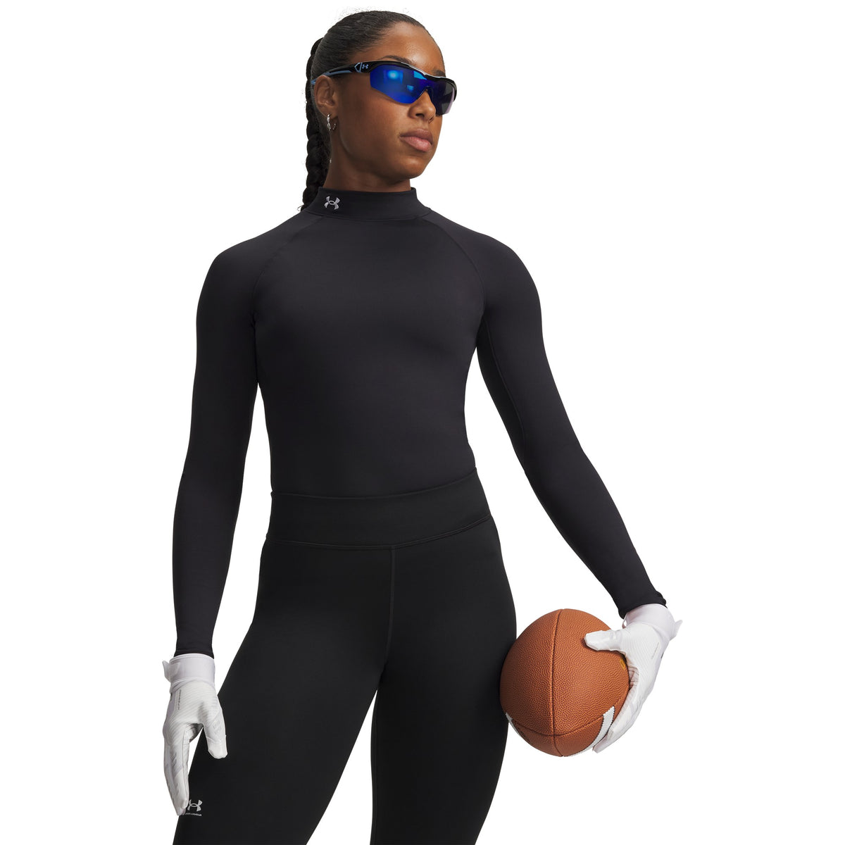 Under Armour ColdGear Mock Neck Long Sleeve - Womens