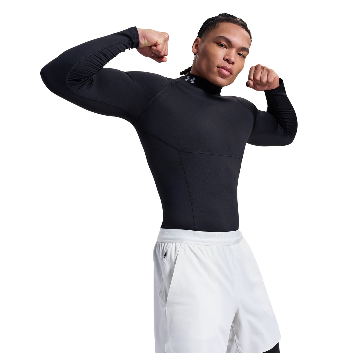 Under Armour ColdGear NEOLAST Compression Mock Long Sleeve - Mens